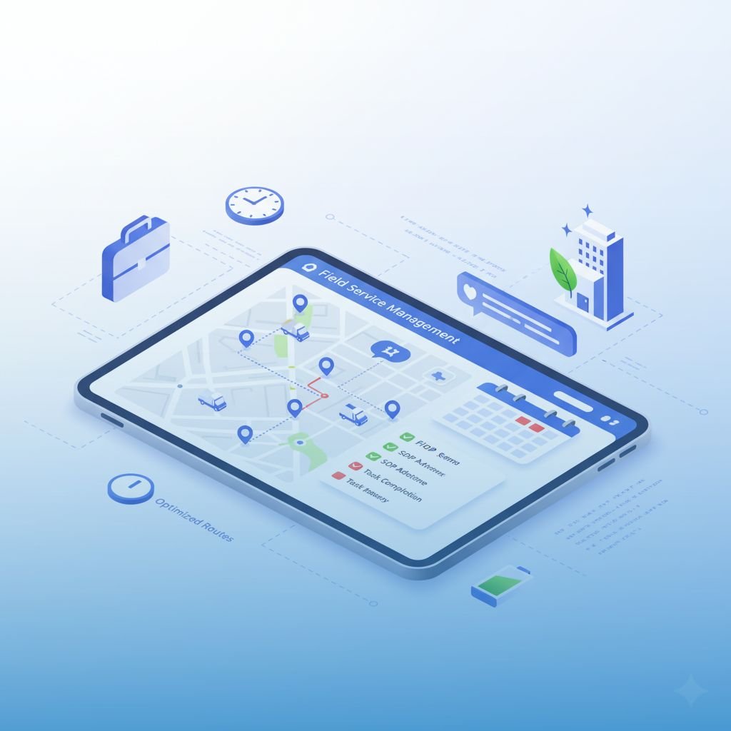 دراسة جدوى مشروع خدمات تنظيف وصيانة العقارات توضح الإدارة التشغيلية بتقنيات CRM وتتبع GPS لضمان الاستدامة.