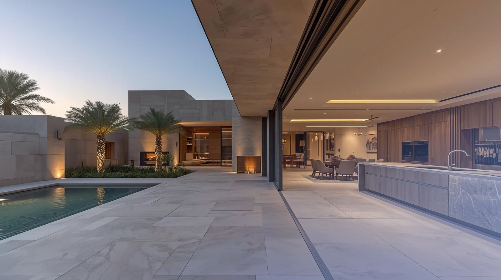 دراسة جدوى مشروع تأجير الفيلات الفاخرة في السعودية: 4 متطلبات أساسية لعوائد النخبة 2 تصميم فيلا فاخرة بمساحات مفتوحة ومسبح، استثمار عوائد النخبة في السعودية