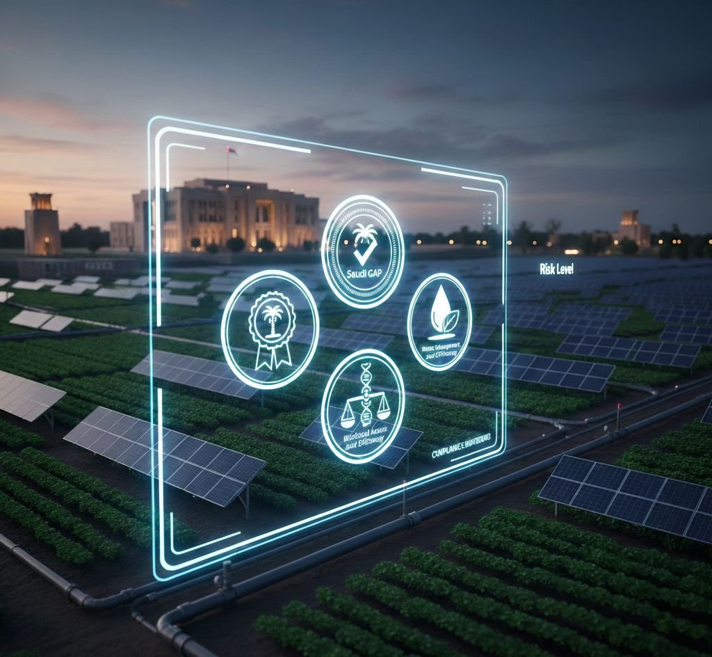 الامتثال لأنظمة المياه وشهادة سعودي جاب وضمانات الأصول البيولوجية لعام 2026.